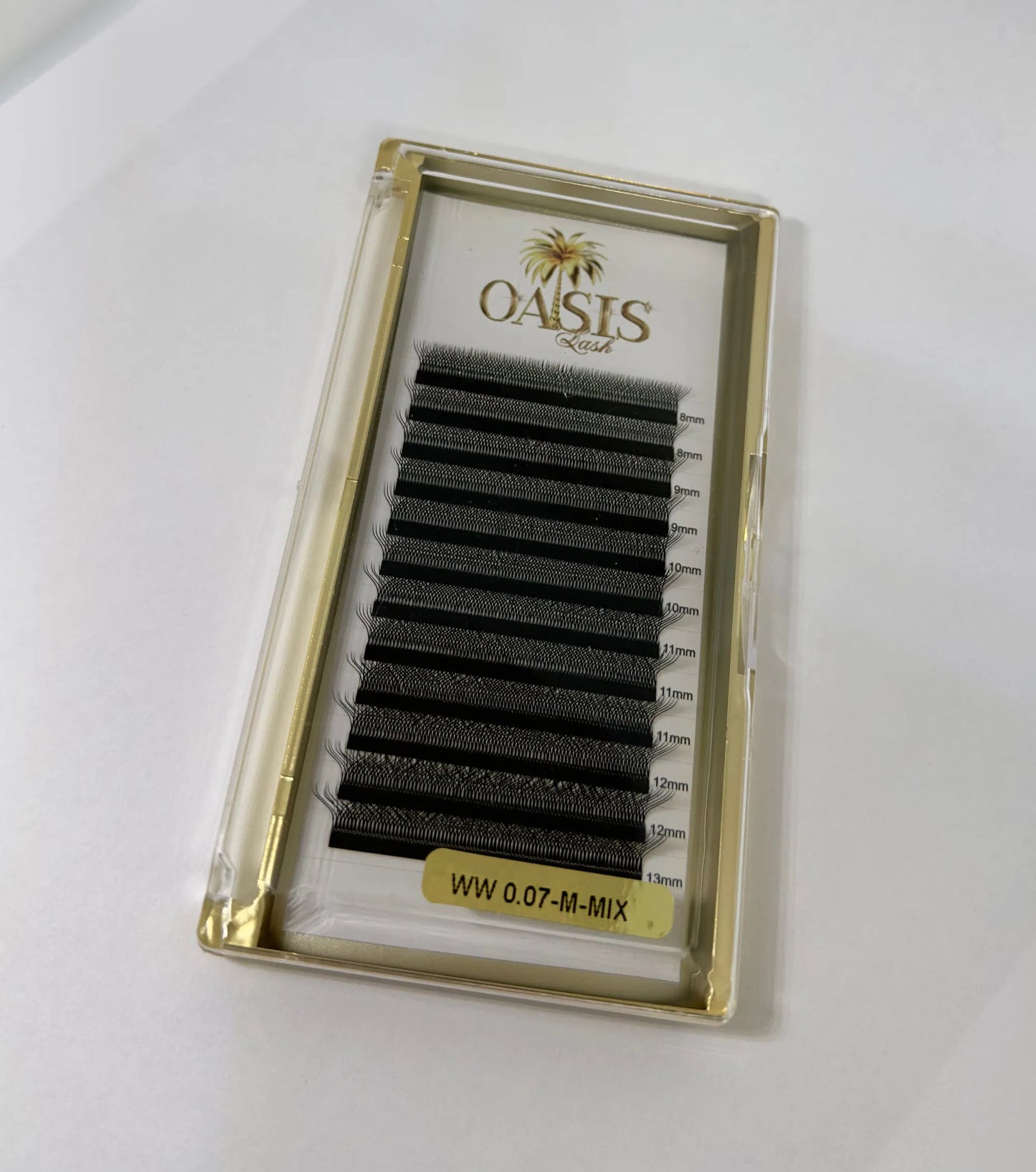 Extensii gene Premade 3D W Dublat 0.07 Mix 8-13mm