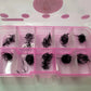 10D Narrow Premade Eyelash Extensions 0.05 7-13mm 500 fans