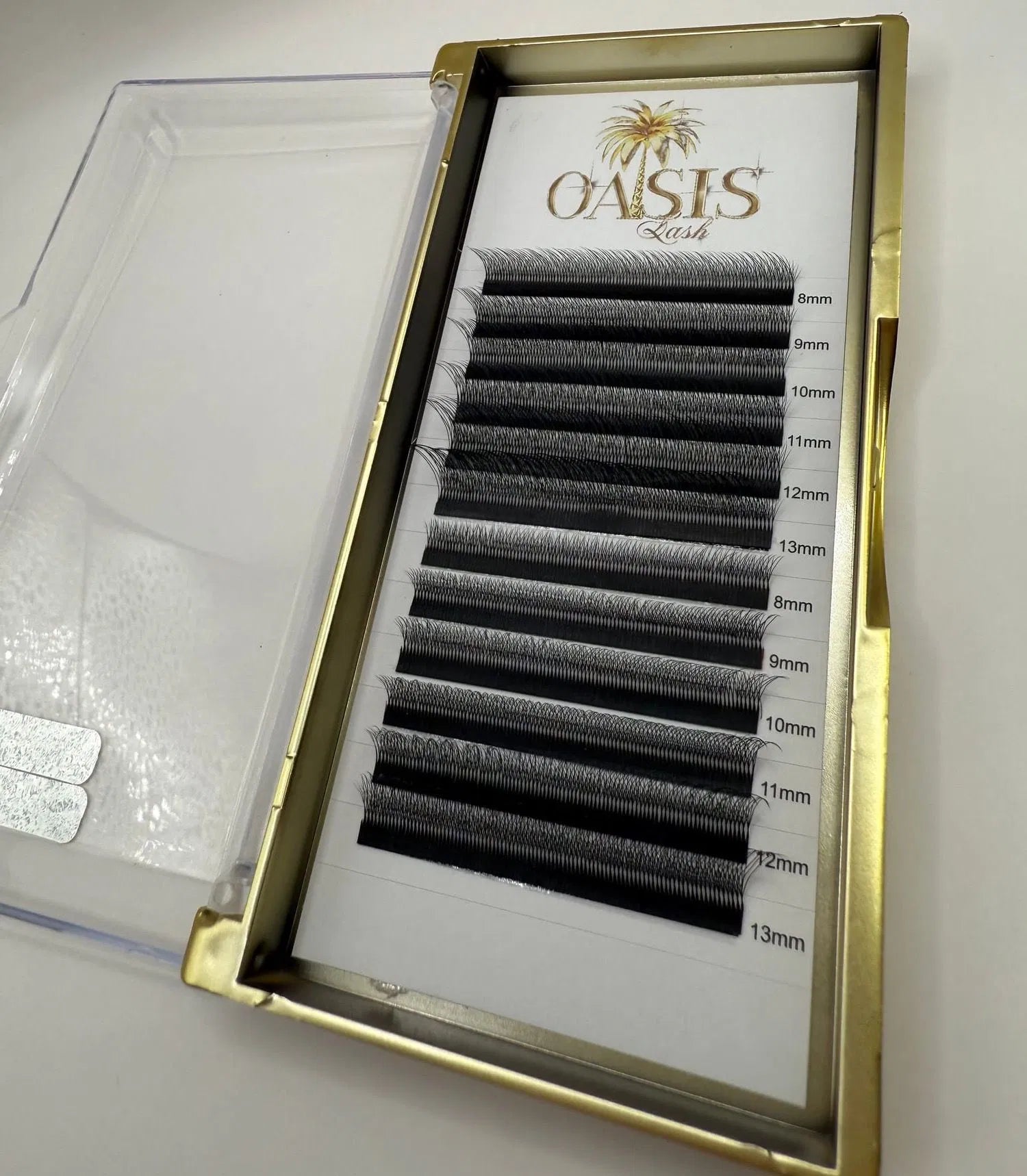 Extensii gene Premade FOXY 5D W 0.07 CC Mix 8-13 mm