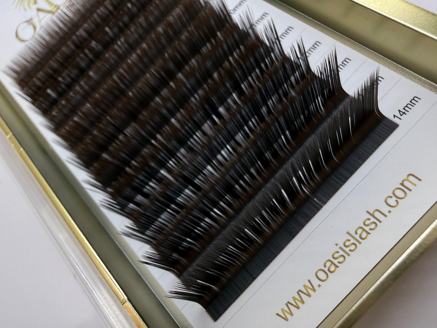 Luxury Super Flat 0.15 Brown Lashes