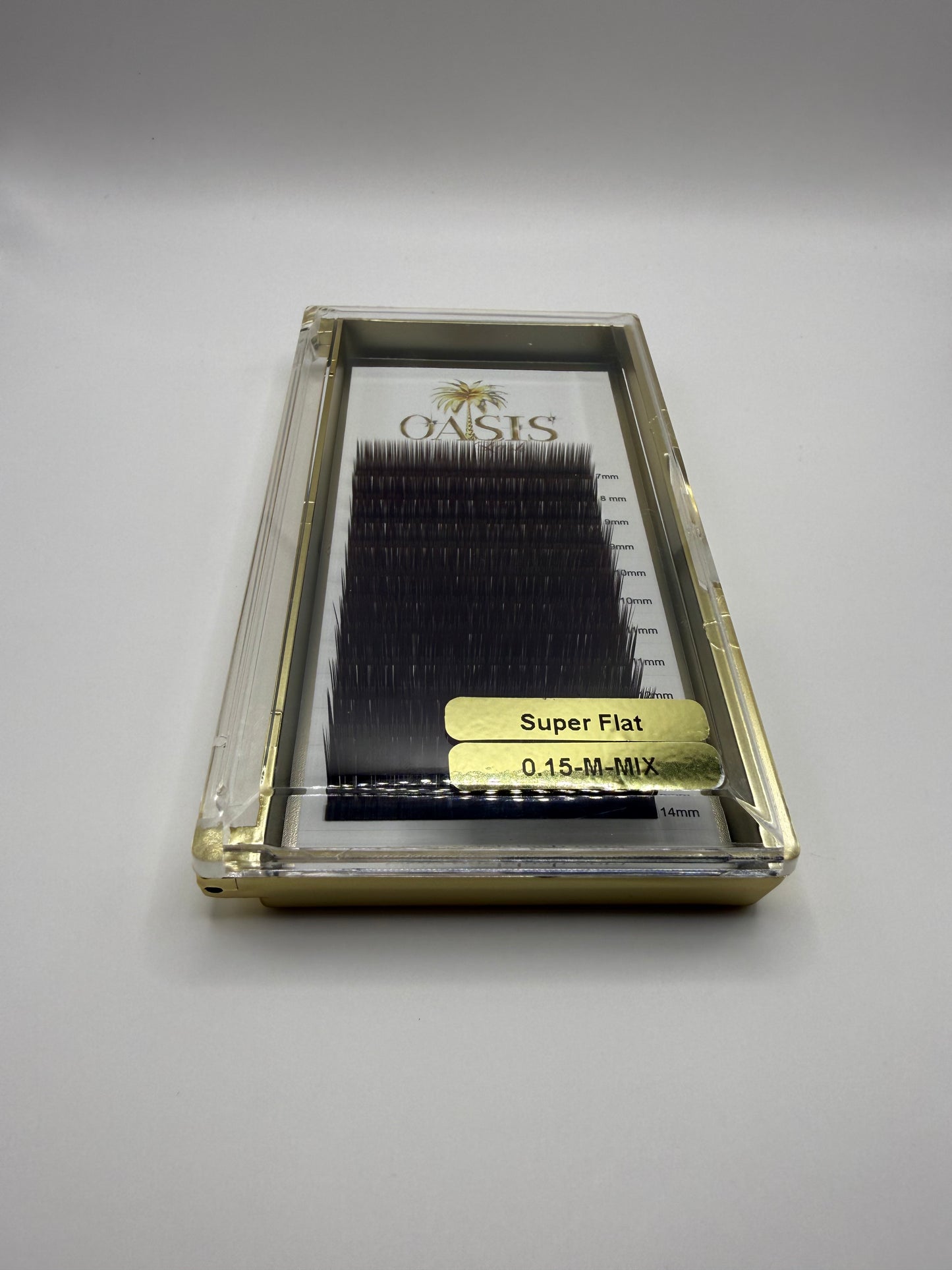 Luxury Super Flat 0.15 Brown Lashes