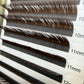 Luxury Super Flat 0.15 Brown Lashes
