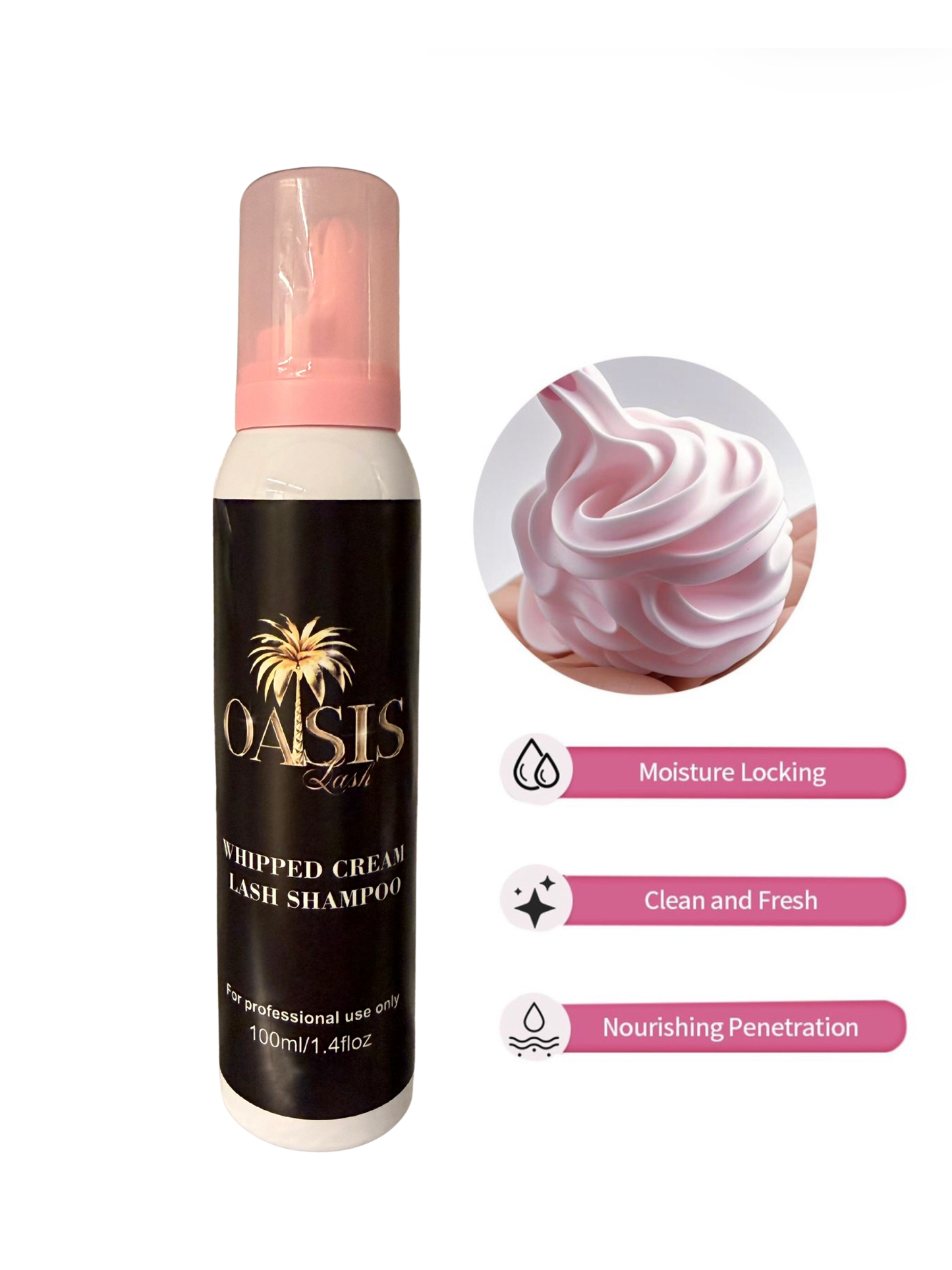 Spuma de gene Frisca cu aroma de capsuni 100ml