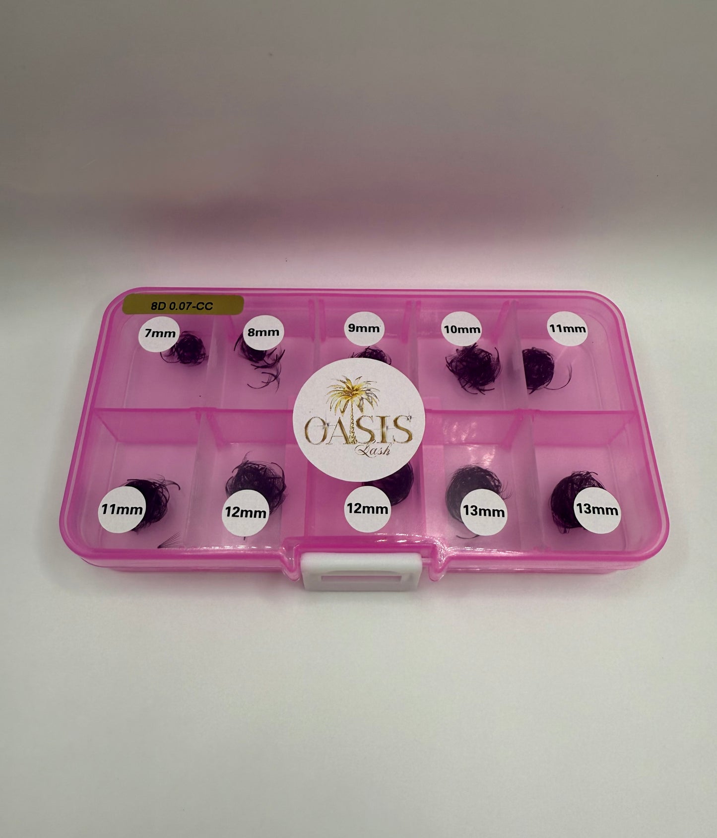 Extensii gene 8D Narrow 0.05C 7-13mm 500 Evantaie