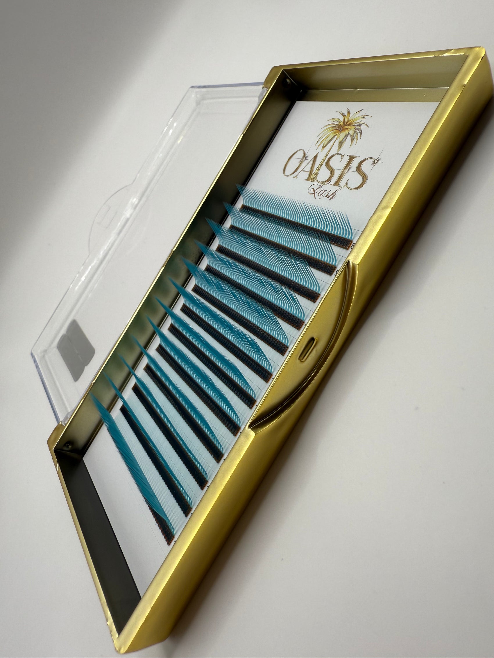 Extensii gene Raze Verde Smarald 0.07 mix 8-15mm