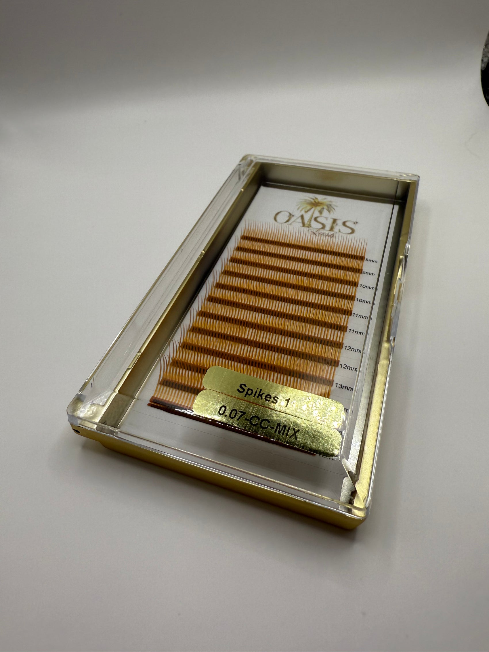 Extensii gene Raze Galben Auriu mix 8-15mm