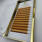 Extensii gene Raze Galben Auriu mix 8-15mm