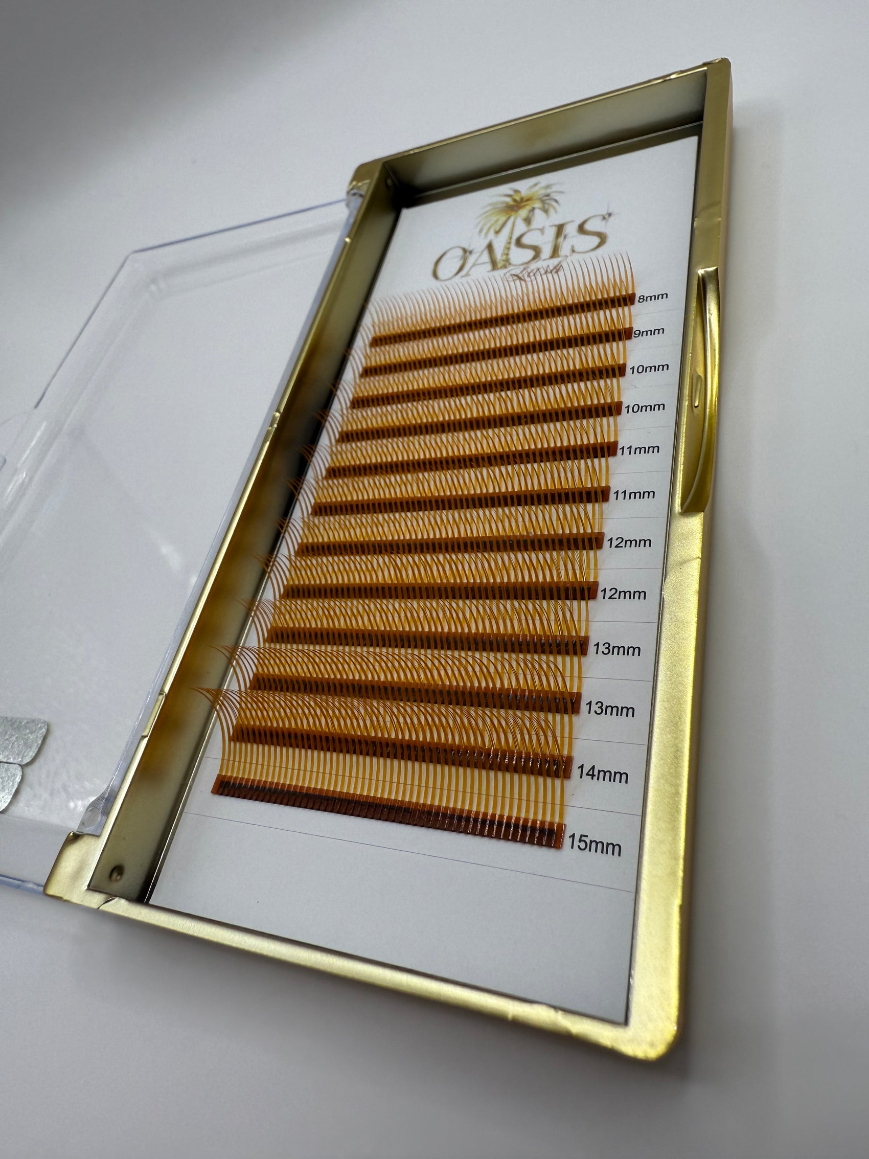 Extensii gene Raze Galben Auriu mix 8-15mm